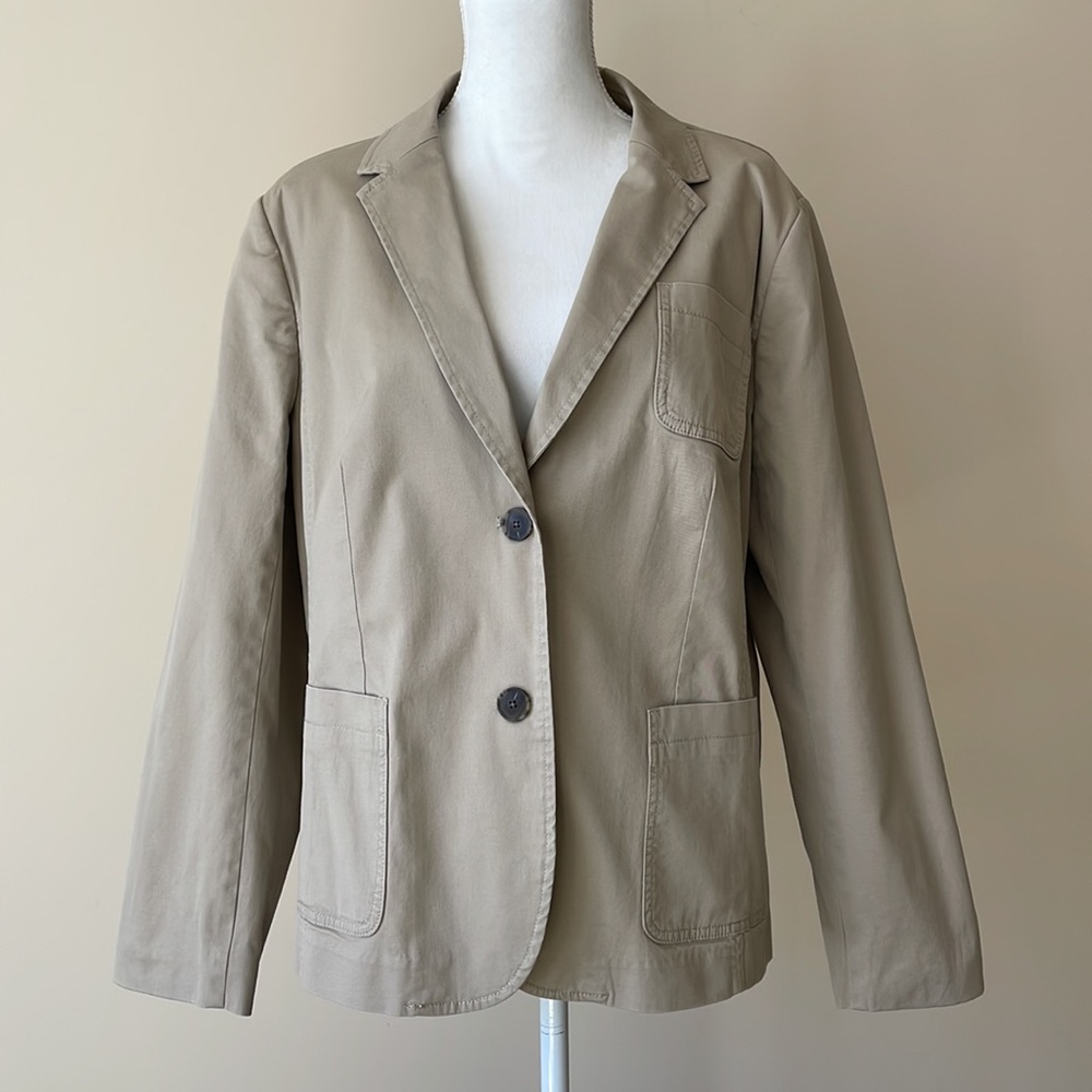NWOT Talbots Khaki Blazer